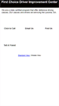 Mobile Screenshot of firstchoicedriver.org
